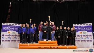 podio serie a1 foto simone ferraro sfa02261